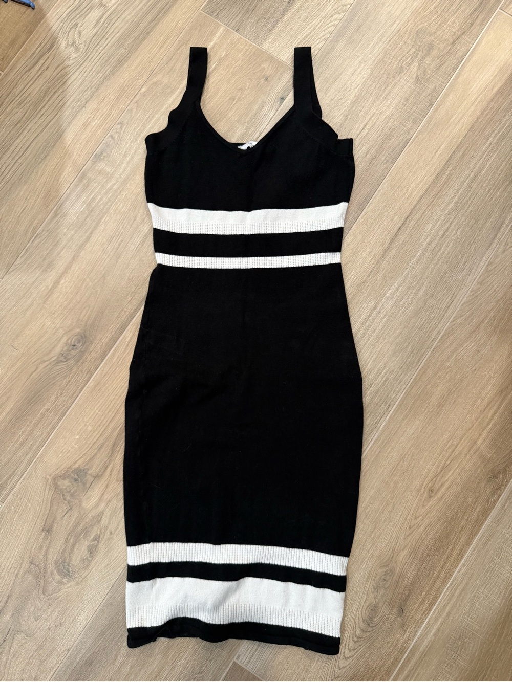 Ali & Jay Sweater Tank Striped Dress - Like new